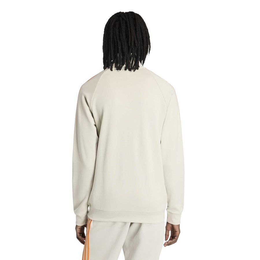Bayern München Track Top OG Half Zip - Wonder Alumina/White/Orange - Men's-SoccerKits Hub | Buy Soccer Jerseys Online